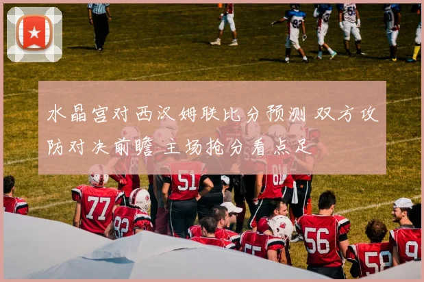 水晶宫对西汉姆联比分预测 双方攻防对决前瞻 主场抢分看点足