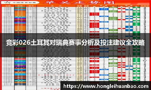 竞彩026土耳其对瑞典赛事分析及投注建议全攻略